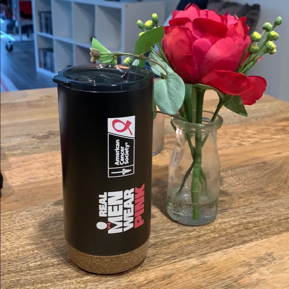 Insulated Coffee Mug - ACS Real Men Wear Pink